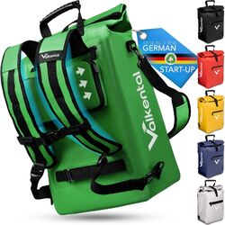 VALKENTAL - 3in1 Fahrradtasche - Gepäckträgertasche, Rucksack und Umhängetasche
