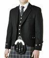 Kilt Jacke mit 3 Knöpfen inkl. Weste, Größe=46 Zoll = 115 cm Brustumfang