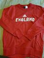 Sweatshirt Adidas Gr.L England Rot