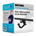 Für Mercedes CLA Kombi 03.2015-08.2019 BRINK Anhängerkupplung abnehmbar neu