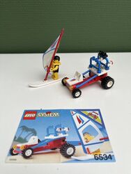Lego Set 6534 - Strand-Buggy mit Surfer 🏄‍♂️ und Brett, mit Original-BA