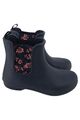 CROCS Stiefelette Dunkelblau Damen Gr.37.5 Blumenmuster