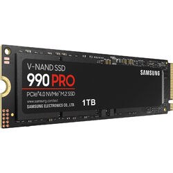 Samsung SSD 990 PRO 1 TBPCIe 4.0 x4, NVMe 2, M.2 2280, intern