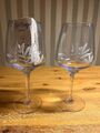 2 unbenutzte Gin Mare Copa Gläser (Ballonglas, für Gin Tonic, blaue Einfärbung)