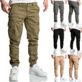 Herren Jogger Cargo Chino Jeans Hose 7022