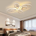 LED Deckenleuchte Dimmbar Deckenlampe Wohnzimmer Modern mit Fernbedienung 66W
