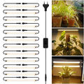 1-12Stk LED Pflanzenlicht Vollspektrum Grow Pflanzenlampe Streifen Obst Gemüse
