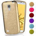 Hülle für Samsung Galaxy S4 Mini Case Cover Silikon Schutzhülle TPU Brushed