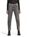 G-Star, Damen, Jeans, Arc 3D Boyfriend, Burten black stretch denim,Grau, W28 L30