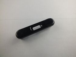 Original Nokia 6500 classic USB Abdeckung Oben Cover Schwarz Black Ohne Schalter