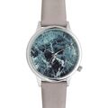 Komono Damen Uhr Estelle Grey Marble Leder Band KOM-W2473 NEU