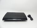 Sony Playstation 3 PS3 Super Slim 500GB Konsole & Kabel CECH-4004A geprüft