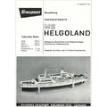 Bauplan MS Helgoland Modellbauplan