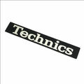  TBMA7331 Technics Aufkleber schwarz Etikett Plattenspieler SL-1200 SL-1210 MK2 
