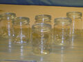 Weck 6 Stück Einmachglas 1L, 1000ml, Einkochglas Weckglas mit Massivrand Deckel