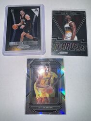 Zion Williamson / Kisper / Brown Raw Card Lot 