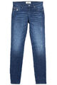 MAC Rich Slim Stretchjeans Jeans Damen Straight Fit Slim Leg Blau Grau