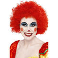 Afroperücke Rot Clownsperücke Clown Haare Kostüm Zubehör Lockenperücke