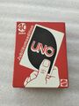 UNO Kartenspiel Spiel 40 Jahre Jubiläumsedition Edition Mattel Vollständig Retro