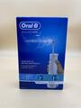 Oral-B AquaCare 4 Kabellose Munddusche,mit Oxyjet-Technologie, 4 Modi, weiß/blau