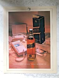 1985 Anzeige JOHNNIE WALKER SCHWARZ ETIKETT OLD SCOTCH WHISKY SCHOTTLAND EXTRA SPECIAL