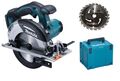 Makita DHS630Z Akku-Handkreissäge 18V DHS630 Solo + 2.Sägeblatt im Makpac Koffer