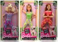 + BARBIE Puppe-MATTEL-Made To Move Yoga Fitness Outfit Aussuchen:  GXF04,