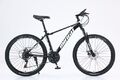 Fahrrad Cityrad Trekkingrad 28 Zoll 21 Gang schwarz weiß Alu Aluminium Herrenrad