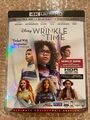 A Wrinkle in Time 4K Blu-ray Walt Disney OOP Slip Cover Ava DuVernay Oprah Winfr