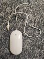 Apple Mighty Mouse - USB Maus - Weiß A1152 - Kabellänge 75cm - Gebraucht