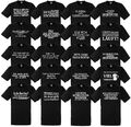 Sprüche T-Shirt Fun lustig witzig zweideutig Spruch Text Motiv Shirt Geschenk