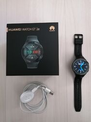 Huawei Watch GT 2e 46mm Edelstahlgehäuse mit Sport Band Smartwatch - Schwarz...