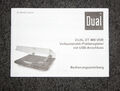 Dual DT 400 USB   Original-Bedienungsanleitung (User Manual)