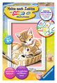 Ravensburger Malen nach Zahlen Classic Serie F Katzenbabys 29686