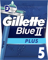 Gillette Blue II Einwegrasierer Männer mit Feuchtigkeitsstreifen für Hautschutz
