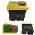 DZ04 DKLD 250V 5E4 IP55 Wasserdicht 4-Pin Elektromagnetisch Pushbutton Schalter