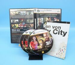 Grand Theft Auto IV - Complete Edition · PC Spiel · Gut · tested · mit Karte