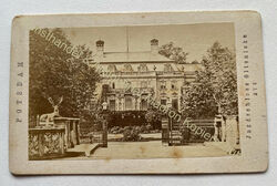 orig. Fotografie Foto um 1865 Potsdam Jagdschloss Glienicke