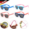 Kinder Sonnenbrille Flexibel Gummi Polarized UV-Schutz Mädchen Jungen Brillen DE