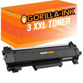 3x Toner XXL für Brother TN-2420 DCP-L 2512 D DCP-L 2530 DW DCP-L 2537 DW