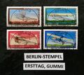 BRD 964-967, zentr. Vollstempel Berlin 12, ESSt, Ersttag, Gummi