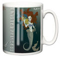 Halloween verdrehte Disney Prinzessin die kleine Meerjungfrau Ariel Keramik Kaffeebecher