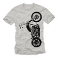 Motorrad T-Shirt Herren Biker Geschenk Männer Rocker Motiv Davidson S-XXXXXL