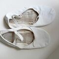 Merlet  Turn,- Ballett,- Bauchtanz,- Gymnastikschuhe /Schläppchen Gr. 38 Weiß