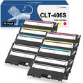 1-10x XXL Toner für Samsung CLT-406S Xpress C410W C460W CLP-360 CLP-365 CLX-3305