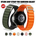Für Samsung Galaxy Watch 6 5 4 40 44mm 45mm Classic 42 46  43 47mm Nylon Armband