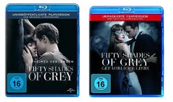 2 Blu-rays * FIFTY SHADES OF GREY 1 + 2 IM SET # NEU OVP +