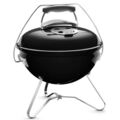 Weber Smokey Joe Premium Holzkohlegrill 37 cm schwarz tragbar mit Abdeckung 4 kg