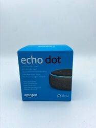 Amazon Echo Dot 3. Generation anthrazit schwarz Alexa intel. Lautsprecher Smart