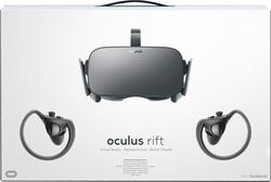 Oculus Rift CV1 VR Brille virtual reality, 2 controller, 2 Sensoren in der OVP